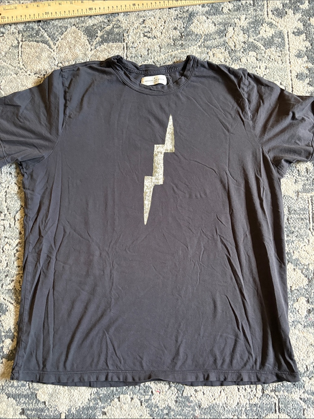 Imogene + Willie The Bolt Tee (Black) - Picture 2 of 5